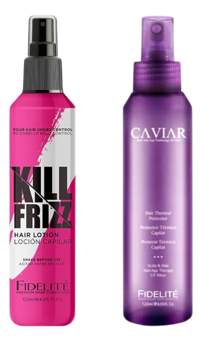 Pack Protecores Termicos Caviar + Kill Frizz X120ml Fidelite