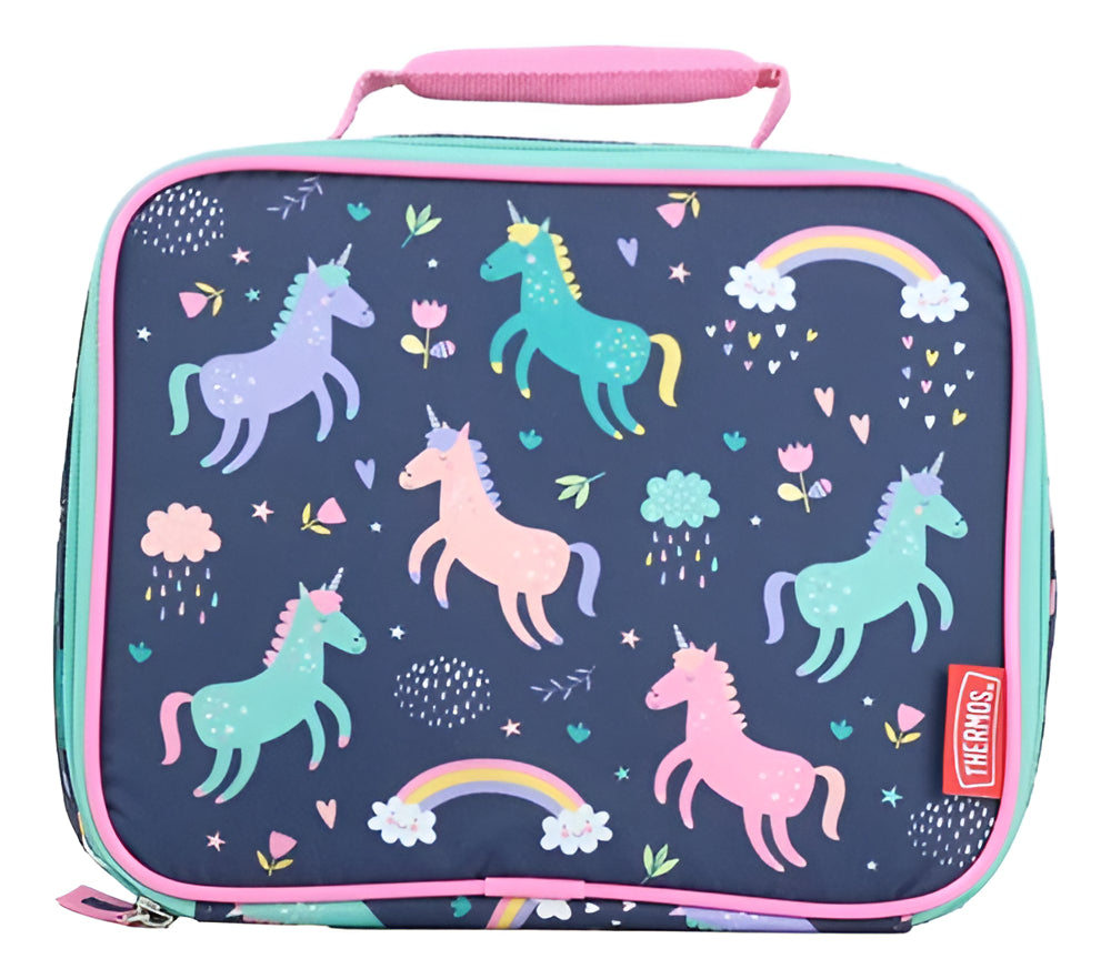 Fiambrera térmica con asa Thermos Unicorn Color Púrpura