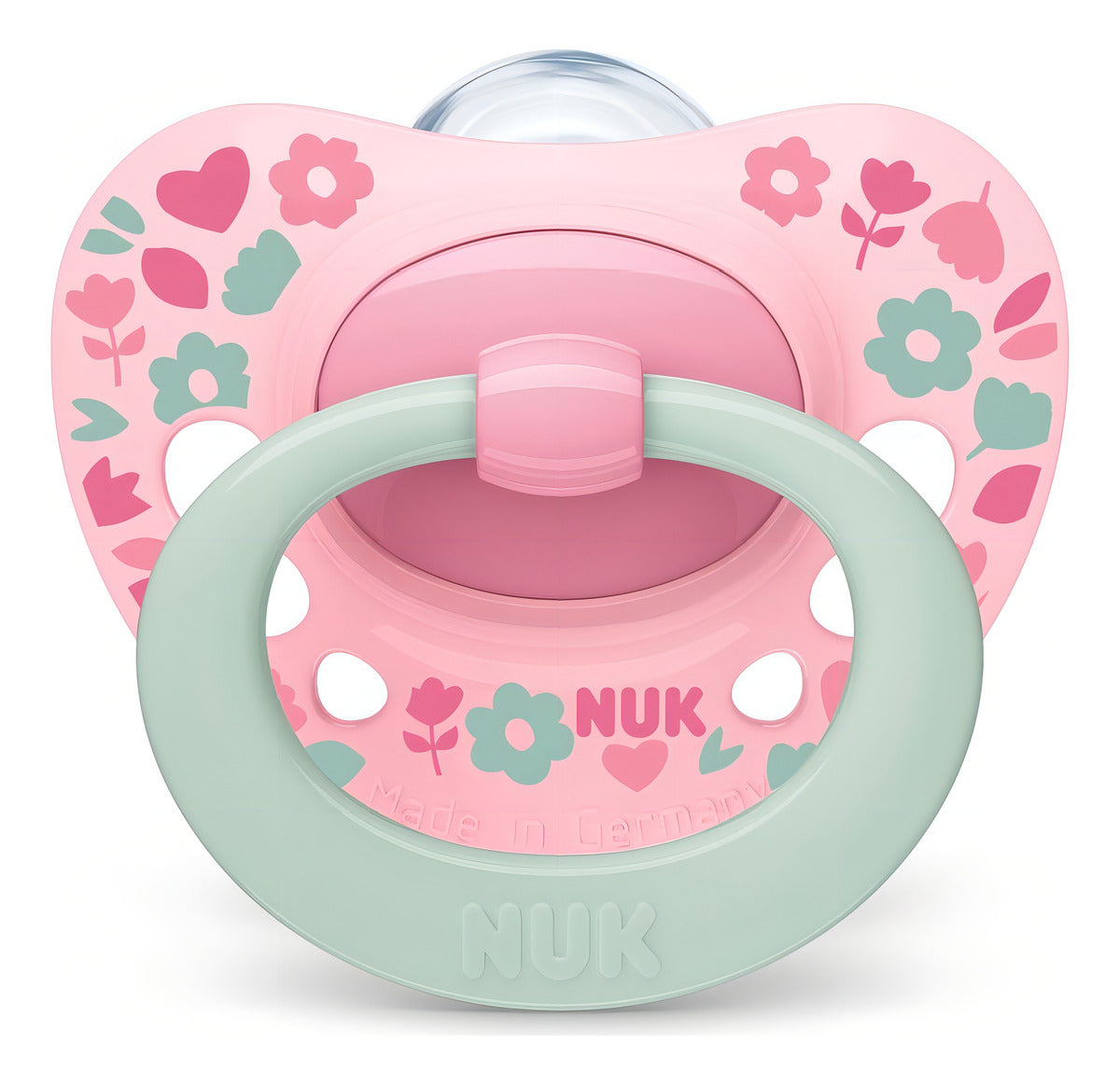 Chupete Nuk Signature 18 A 36 Meses - De 2 Unidades Color Azul Período De Edad +18 Meses