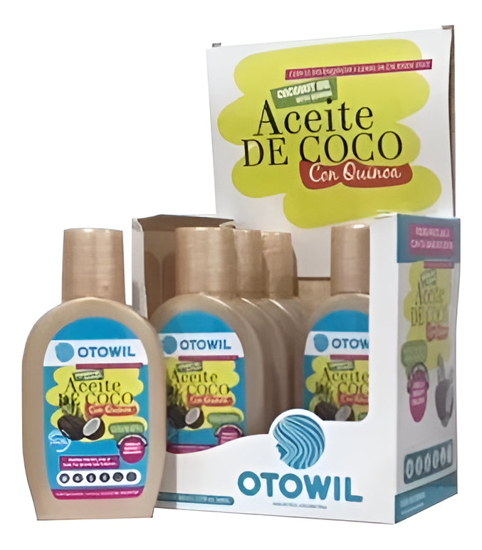 Protector Termico Aceite De Coco En Frasco X6uni X 60ml