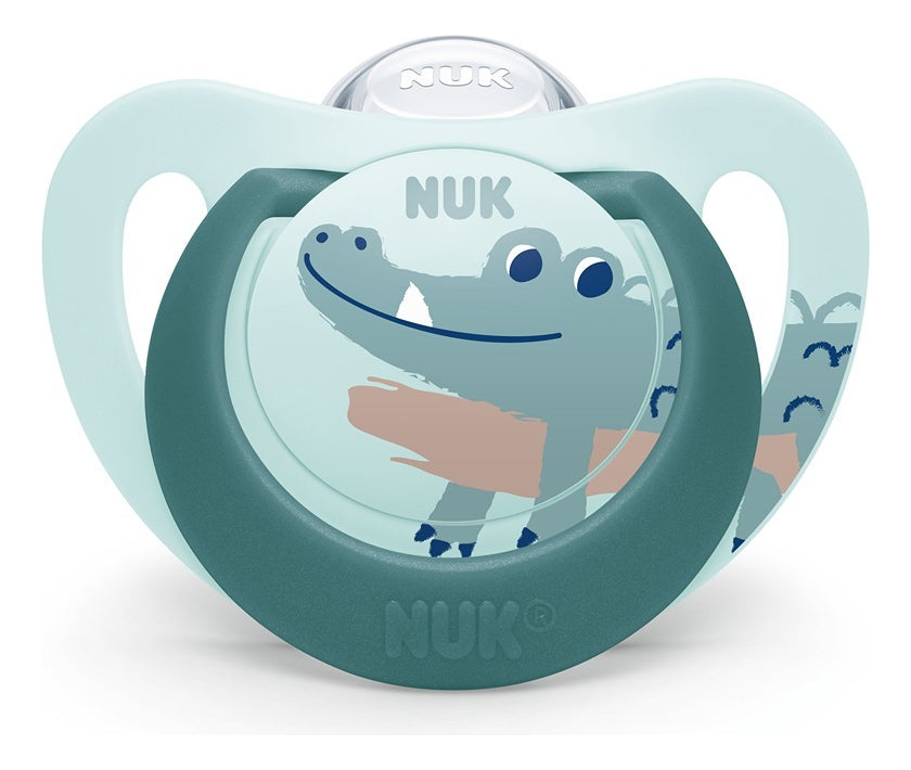 Chupetes Nuk Star Day & Night Bebe Luminoso Pack X 2 Un Color 0/6 Gato