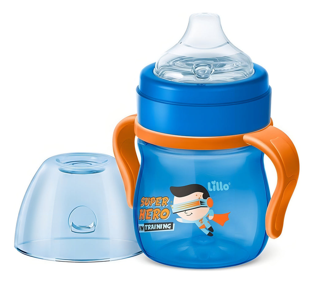 Vaso De Aprendizaje Con Asas Lillo Evolution 150ml +6 Meses Color Rosa