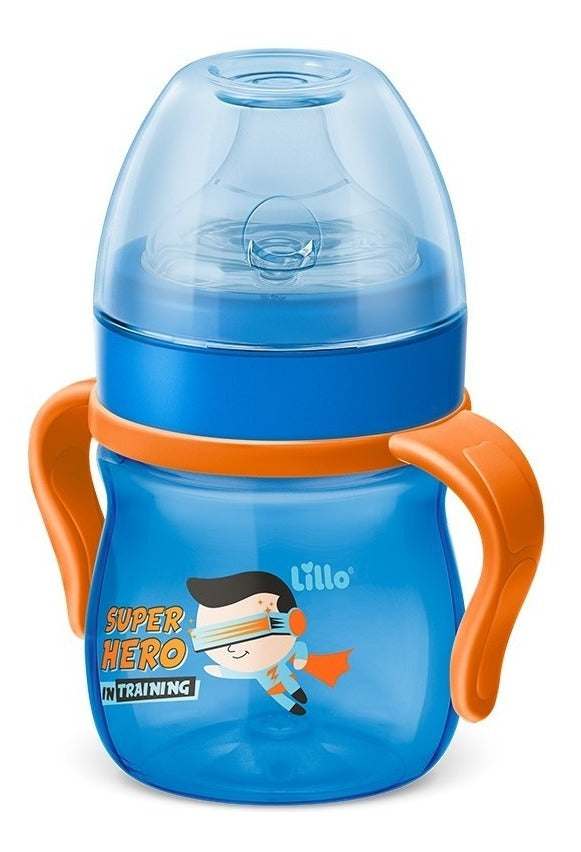 Vaso De Aprendizaje Con Asas Lillo Evolution 150ml +6 Meses Color Rosa
