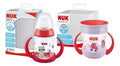 Kit Nuk First Choice X150ml 6-18m + Mini Magic Cup X160ml 6m Rojo Mapache / Patines