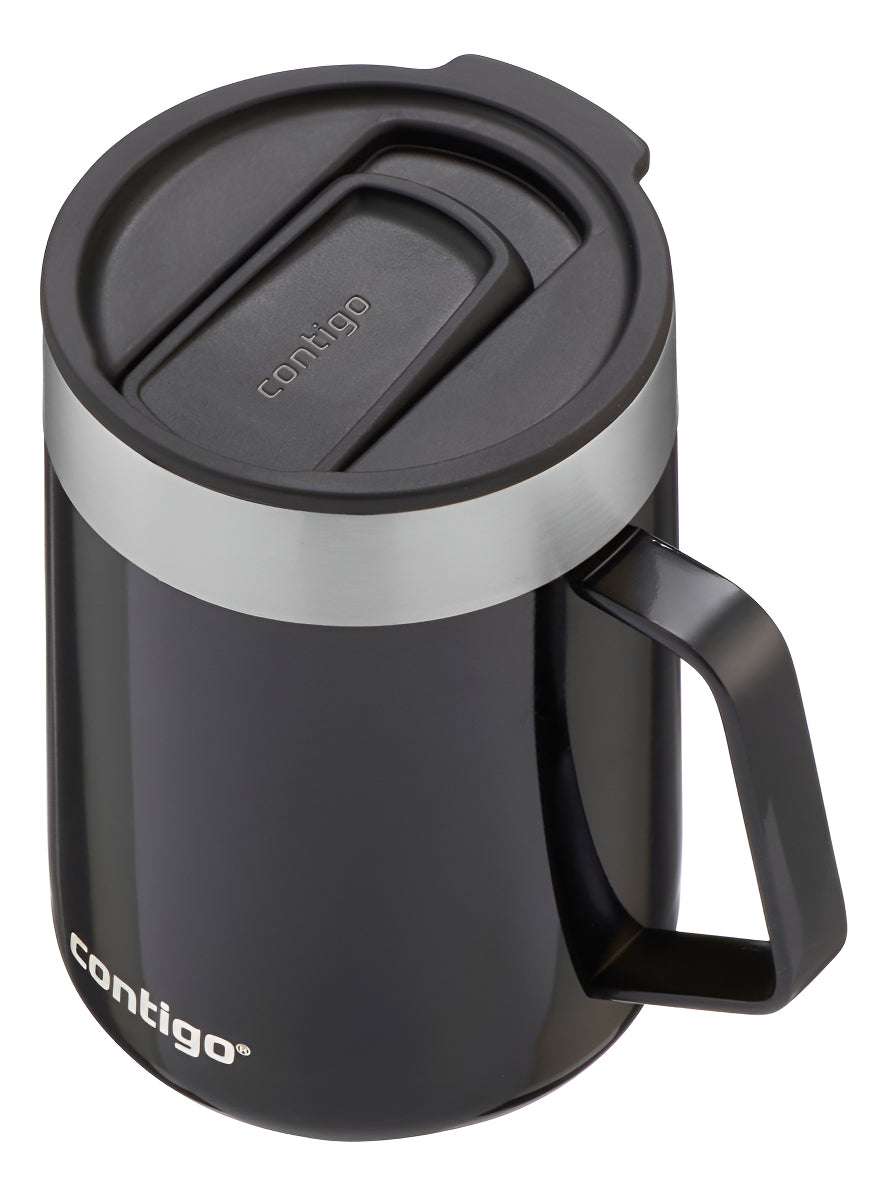 Taza Tapa Deslizable Contigo® Streeterville Black X414ml Licorice