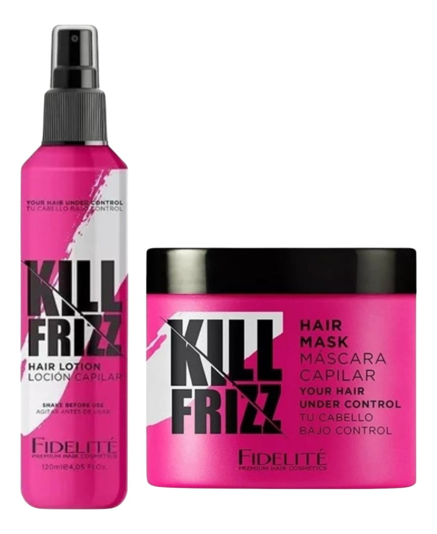 Combo Kill Frizz Fidelite Mascara X500ml + Spray X120ml
