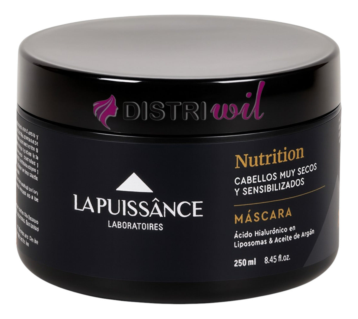 Mascara Capilar Nutricion La Puissance Acido Hialuronico En Liposomas Con Argan X250g Cabello Muy Seco - Uso Profesional Hidratacion Brillo Suavidad Humectacion Renovacion Restauradora