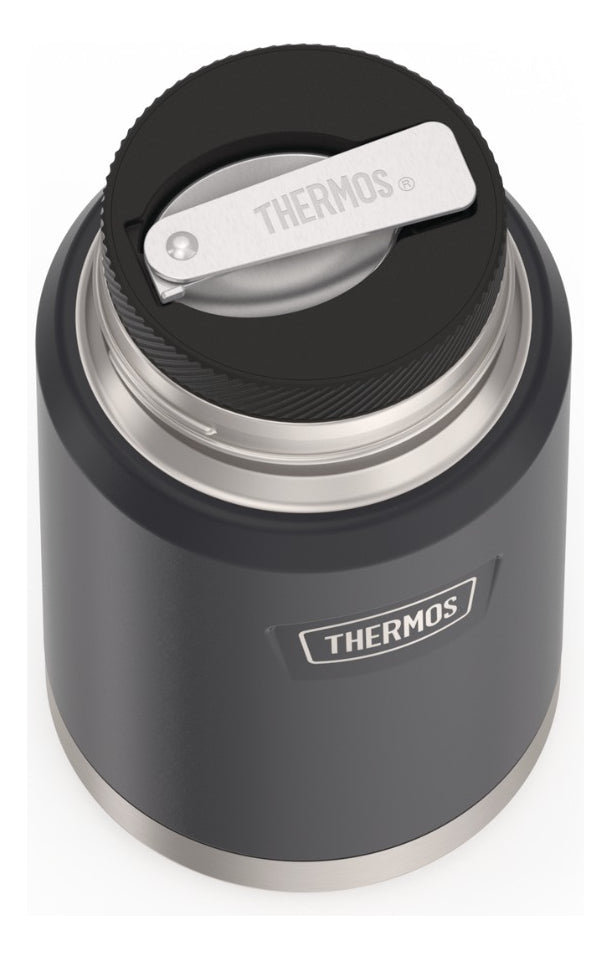 Termo Comida 710ml Icon Acero Inoxidable Color Gris oscuro