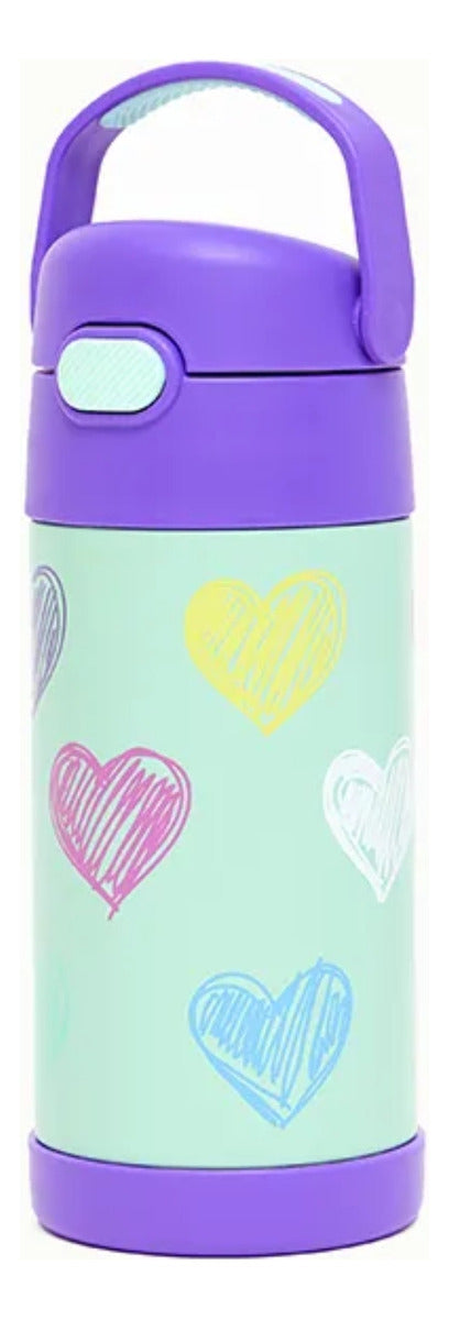 Botella térmica Thermos Funtainer Colored Hearts, 355 ml
