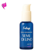 Serum Reparador Semi Di Lino Frilayp X50cc Repara Puntas Reconstruye Fibra Capilar Hidrata Suaviza Nutre Humecta - Ideal Uso Profesional Salon Belleza Peluqueria