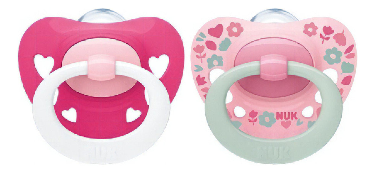 Chupete Nuk Signature color rosa/fucsia