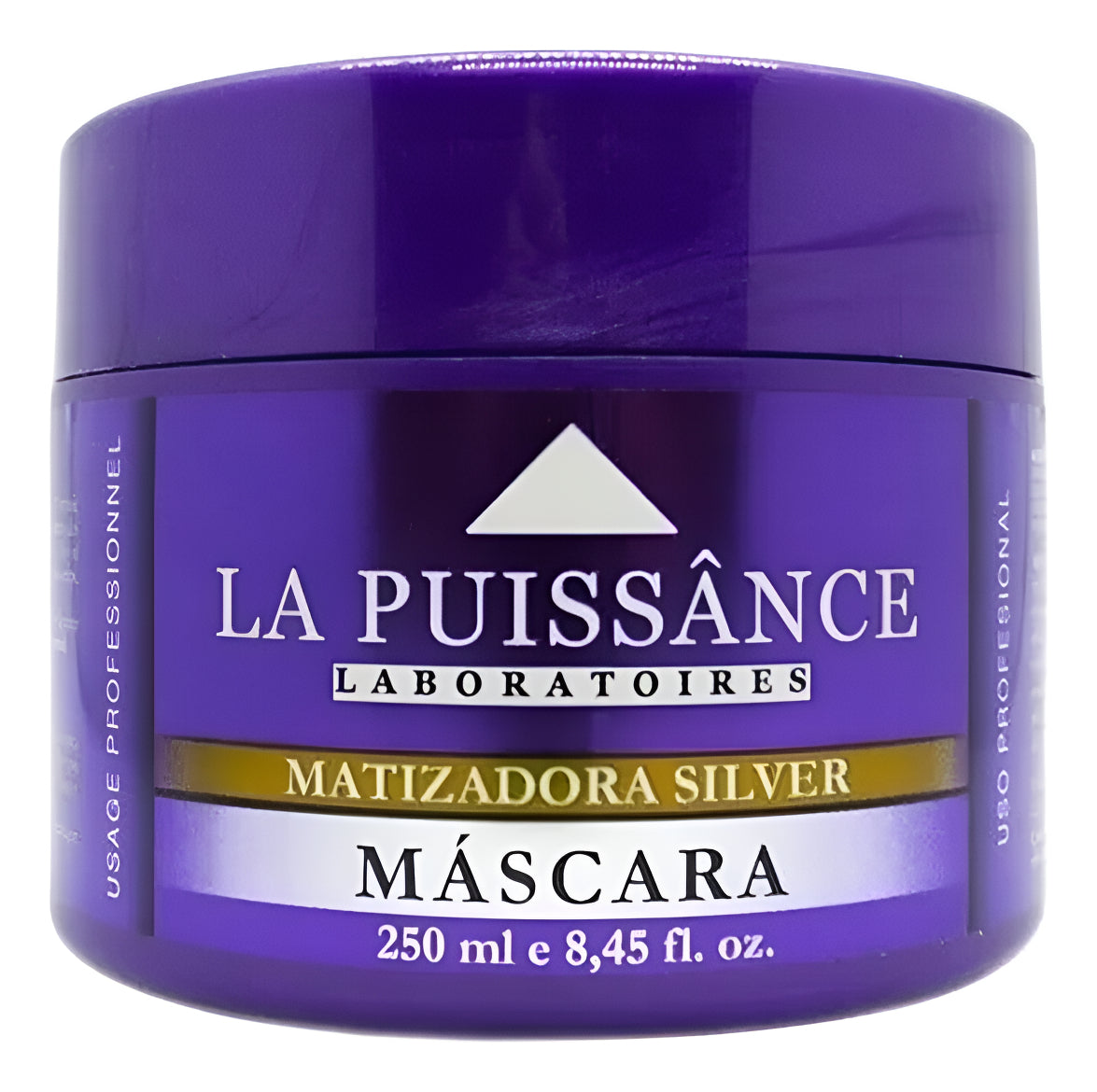 Tratamiento Capilar Matizador La Puissance Silver X250ml Ideal Uso Profesional Estetica Peluqueria Salon - Elimina Tonos Amarillos Para Un Rubio Natural