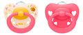 Nuk Signature 2 Chupetes Silicona Bebe Anatomico  18-36m Amarillo 18-36 Meses