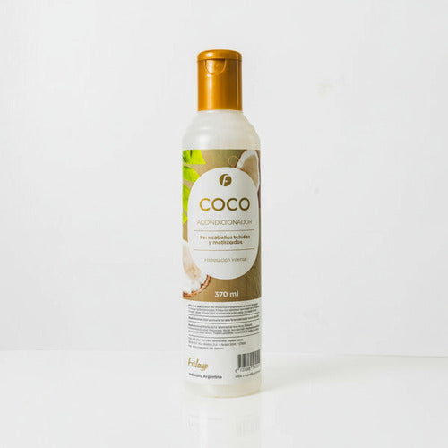 Acondicionador de coco Frilayp de 370ml de Distriwil para hidratación intensa y reparación de cabello