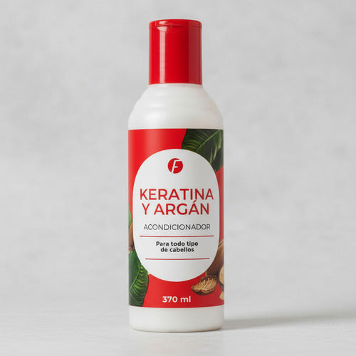Acondicionador Distriwil Frilayp con keratina y argán en envase de 370ml para todo tipo de cabello