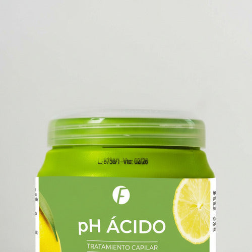 Baño capilar profesional extra ácido Frilayp de Distriwil en envase verde de 240g para cerrar la cutícula del cabello