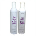 Kit Distriwil Frilayp de shampoo y acondicionador con biotina y colágeno en envases blancos de 370ml
