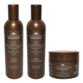 Kit Distriwil La Puissance Coconut Oil con shampoo, acondicionador y máscara nutritiva para cabello seco.