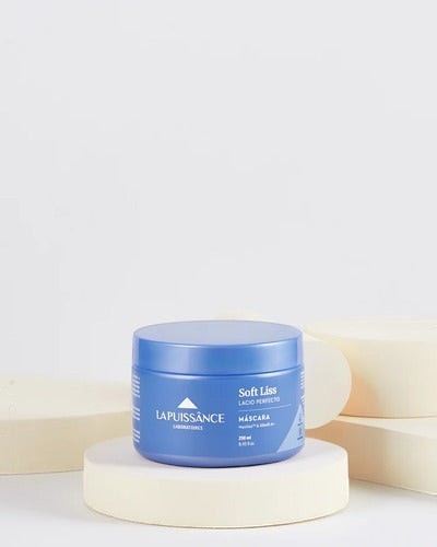 Distriwil La Puissance Soft Liss mascarilla para cabello lacio y alisado, 250ml. Reduce el frizz y aporta brillo.