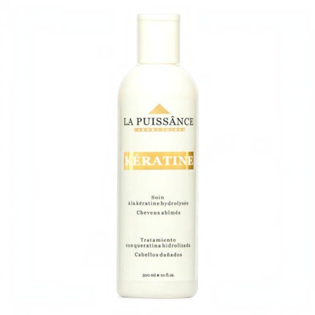 Tratamiento capilar Distriwil La Puissance con queratina hidrolizada en envase de 300ml para reparar cabello dañado