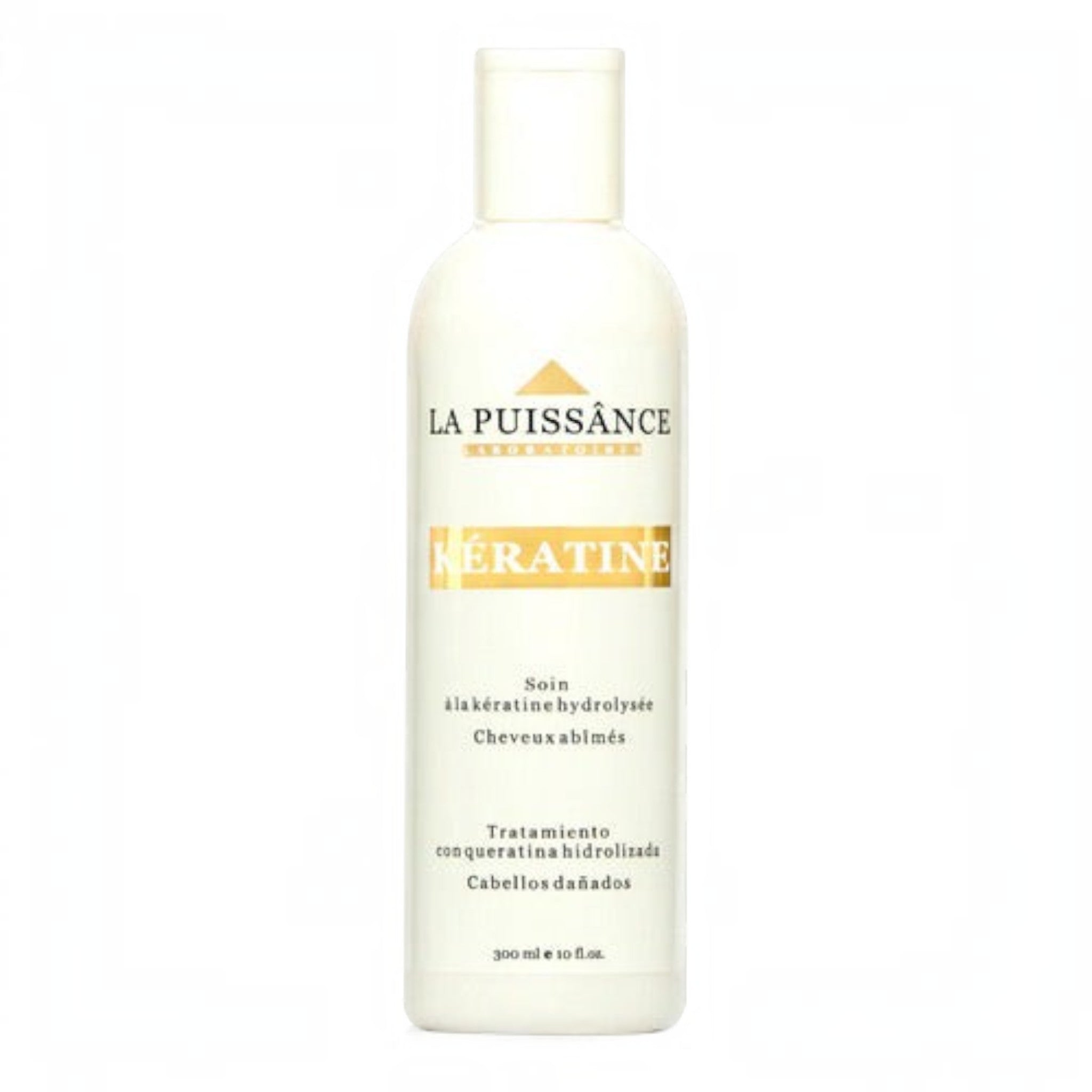 Tratamiento capilar Distriwil La Puissance con queratina hidrolizada en envase de 300ml para reparar cabello dañado