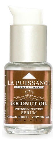Distriwil La Puissance Sérum de Aceite de Coco para Nutrición Intensa, 30 ml. Para cabello muy seco.