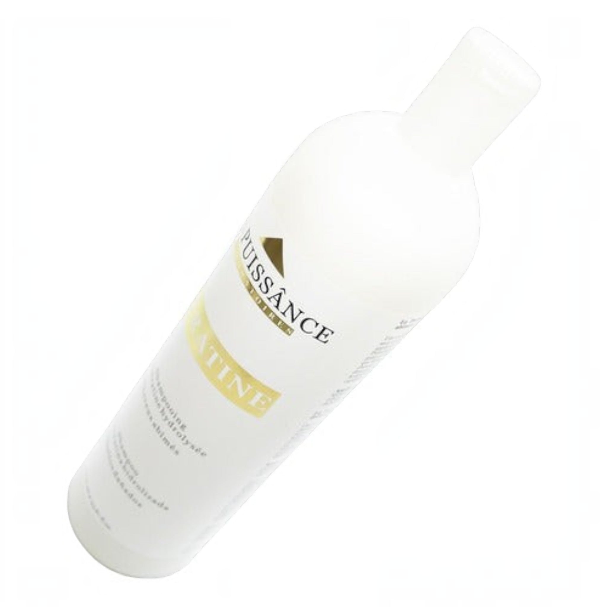 Shampoo La Puissance Keratina Anti Frizz de Distriwil en envase blanco de 1000ml para reparar cabello dañado