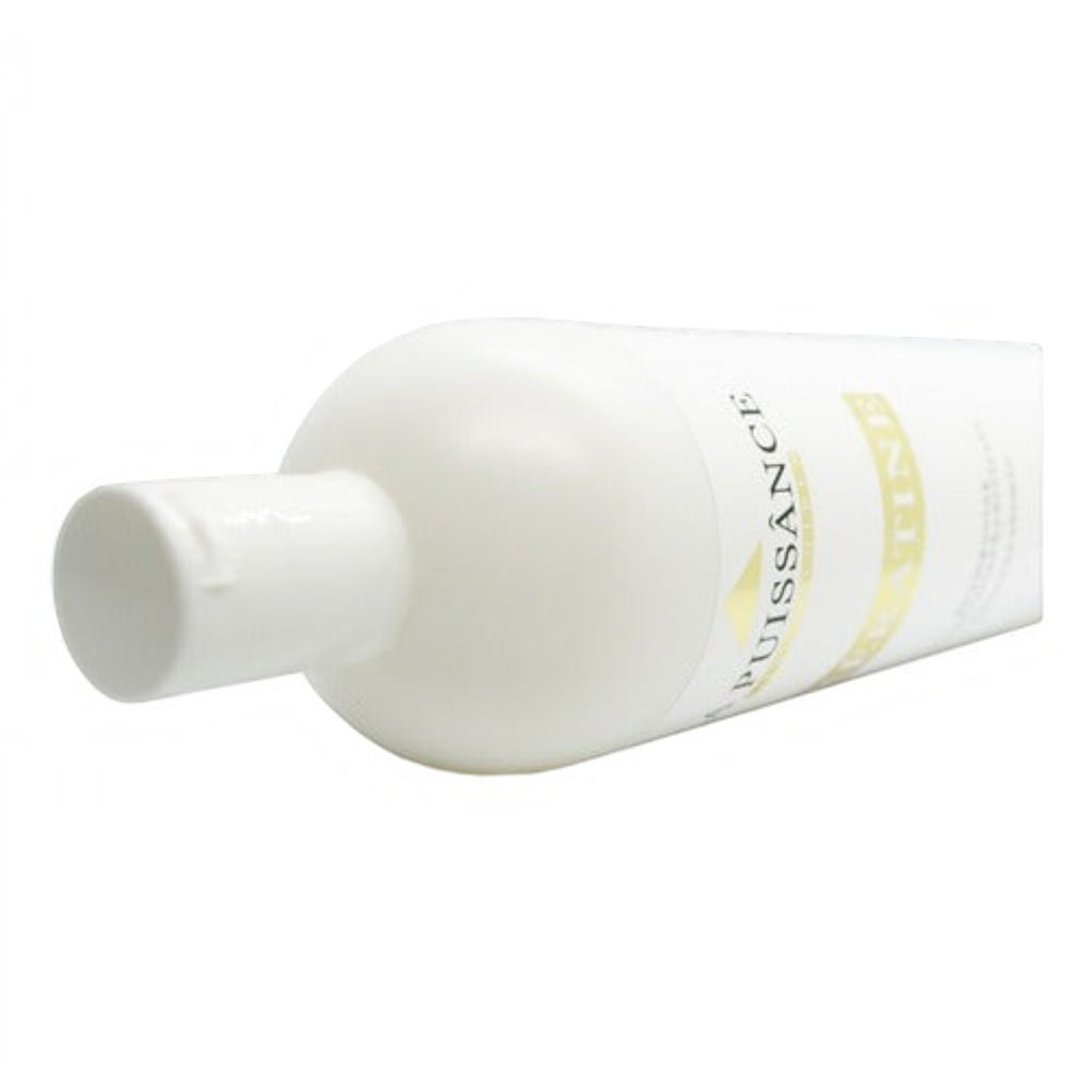 Shampoo La Puissance Keratina Anti Frizz de Distriwil en envase blanco de 1000ml para reparar cabello dañado