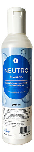 Shampoo neutro Frilayp de 370ml de Distriwil para eliminar residuos y build-up en el cabello