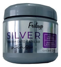 Tratamiento capilar intensivo Frilayp Silver de Distriwil en envase de 240g para reparar y fortalecer el cabello.